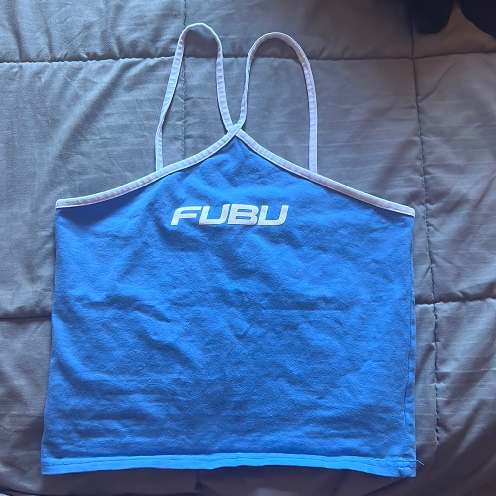 Forever 21 Blue FUBU Top